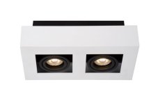 LUCIDE 09119/11/31 XIRAX stropné bodové stmievateľné svietidlo 2xGU10/5W LED biela