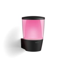 Philips Wiz ELPAS 8720169071254 exteriérové nástenné svietidlo LED 8,5W/650lm 2700-5000K+RGB IP44 čierna
