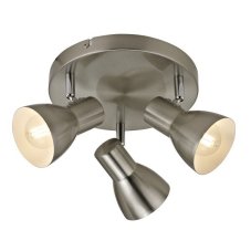 ITALUX SPL-3422-3-SN Riado stropné bodové svietidlo/spot 3xE14 D210mm saténový nikel
