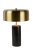 LUCIDE 34540/03/30 MIRASOL stolová lampa G9/3x7W čierny mramor