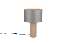 TRIO 568190111 CANIO stolná lampa V480mm 1xE27 béžová, šedá
