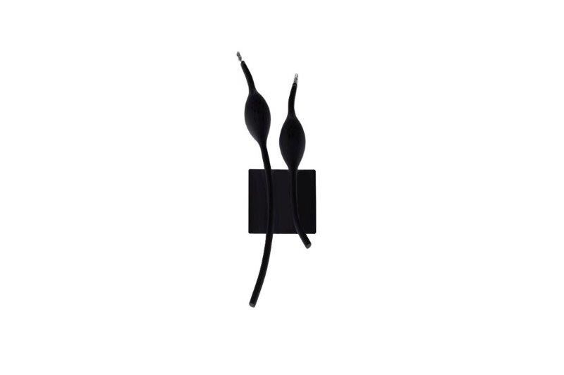 AZzardo AZ1018 DECOline SNAKE WALL BLACK nástěnné svítidlo 2xG4 20W IP20 černá