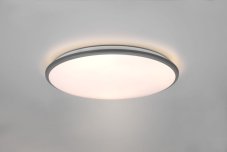 TRIO Reality R67021987 LIMBUS stropné svietidlo SMD LED D500mm 34W/4100lm 3000K titán, biela matná, switchdimmer