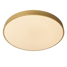 LUCIDE 79185/60/02 UNAR stropní svítidlo D600mm LED 60W/3700lm 2700K mosazná, opálová, switchdimmer