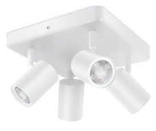 Philips Wiz Colors 8719514554559 IMAGEO stropné bodové svietidlo/spot 4xGU10 4x5W/345lm 2200-6500K+RGB biela