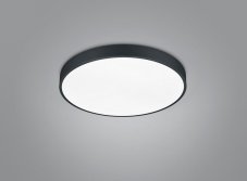 TRIO 627415032 WACO stropné svietidlo SMD LED D495mm 52W/6200lm 2300+3000+4000K čierna matná