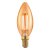 EGLO 110069 LED celosklenená žiarovka E14 Vintage filament C35 sviečka 4W/28W 300lm 1700K GOLD DIM stmievateľná