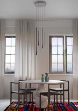 Redo 01-1753 ITO SU 1 LED interiérové závěsné svítidlo 7W 3000K bílá 315mm