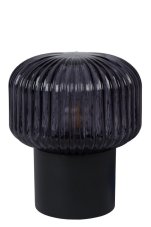 LUCIDE 78595/01/30 JANY Lampička E14 1x40W čierna/dymové sklo