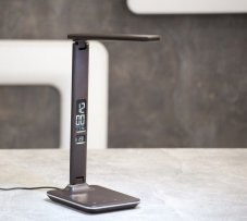 Immax 08930L LED stolová lampička KINGFISHER BLACK čierna