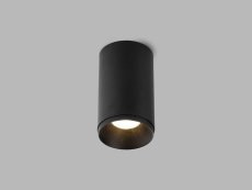 LED2 1150433 TUBUS A stropné povrchové bodové svietidlo 84,5mm 9W/550lm 3000K čierna