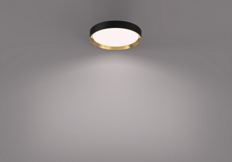 Philips 8720169301351 Hanno stropné svietidlo D384mm LED 24W/2800lm 4000K čierna, zlatá, SceneSwitch