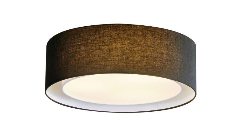 AZzardo AZ2317 DECOline MILO BLACK stropní svítidlo 3xE27 60W IP20 černá
