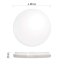 Emos ZM4325 LED TORI stropní přisazené klasické svítidlo kruh 400 × 53 mm 36W 3800lm 4000K bílá