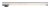 RABALUX 78055 Soft2 svietidlo pod kuchynskú linku s vypínačom a zásuvkou LED 5W/260lm 4000K strieborná, biela, š450mm