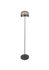 RABALUX 74038 Xelira dotyková stojacia lampa D240mm LED 20W/1050lm 3000+4000+6000K čierna, dymová
