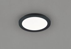 TRIO reality R62921532 Camillus Stropné svietidlo 260mm LED 1X15W/1350lm 3000K IP44 Matná čierna, biela, Switchdimmer