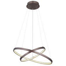 GLOBO 67192-42BR RALPH závěsné svítidlo D510mm LED 42W/1500lm 3000K kávová