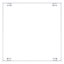 EMOS ZR9034 rámeček pro LED panel 600 × 600 × 45 mm bezšroubový