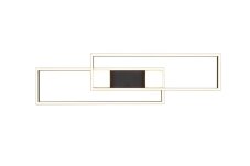 TRIO 647710432 ALBANY stropné svietidlo SMD LED 37W/4300lm 2700-6500K čierna matná, diaľkový ovládač