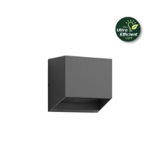 Philips 8720169351318 UltraEfficient Alix vonkajšie nástenné svietidlo efektné LED 4,3W/800lm 2700K IP44 antracitová
