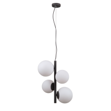 ITALUX PND-44213-4A-SBL Riga závěsné svítidlo 2xE27 2xE14 D410mm černá matná, bílá