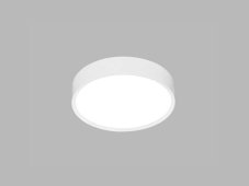 LED2 1234251 MIRA exteriérové stropní svítidlo LED D250mm 9-18W 3000K/4000K/5700K IP65 bílá