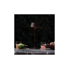 Ideal lux 311661 OUTDOOR PURE vonkajšia stolná lampička LED V320mm 1,5W 230/170lm 3000K IP54 kávová