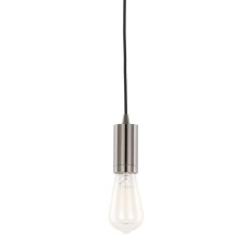 DS-M-038 SHINY BLACK ITALUX Moderna moderné závesné svietidlo - objímka 1X60W E27 IP20