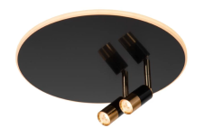 LUCIDE 71100/40/09 JUBEL stropní bodové svítidlo/spot D400mm 2xLED 5W/350lm 2700K tmavá modrosivá, mosazná