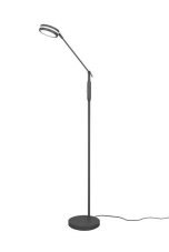 TRIO 426510142 FRANKLIN dotyková stojací lampa SMD LED V1330mm 6,5W/650lm 2700+3200+4000K antracit, stmívatelná
