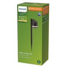 Philips 8720169265608 Outdoor solar Fyve solárne zapichovacie svietidlo/stĺpik LED 1,5W/200lm 2700K IP44 čierna