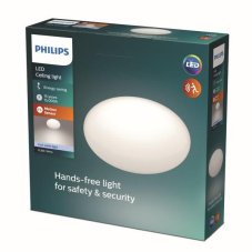 Philips Shan LED CL253 stropné svietidlo 260mm 12W/1250lm 4000K senzor pohybu