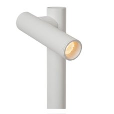 LUCIDE 27703/02/31 ANTRIM stojacia lampa V1200mm LED 2,2W/140lm 2700K IP54 biela, bezdrôtová nabíjacia podložka