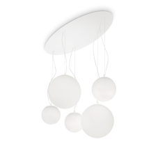 Závesné svietidlo Ideal lux 043562 MAPA BIANCO SP5 5xE27 60W