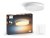 Philips HUE LED White Ambiance 41159/31/P6 Enrave M stropné svietidlo 19,2W 2450lm 2200-6500K 38,1cm biele stmievateľné BlueTooth + HUE Switch