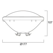 SYLVANIA 0060650 LED žárovka do bazénu PAR56 Superia Plus 2000lm bílá