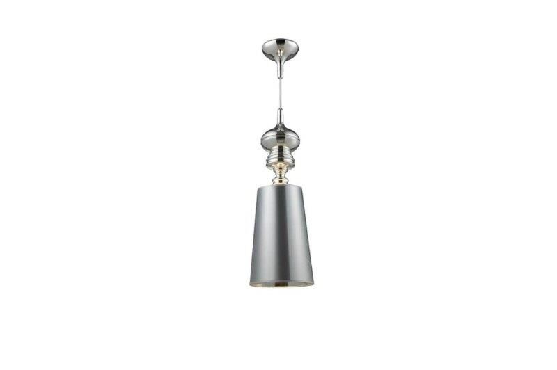 AZzardo AZ0307 DECOline BAROCO 1 SILVER PENDANT stropní závěsné svítidlo 1xE27 15W IP20 stříbrná