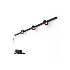 8719514407848 Philips Hue White and Color Ambiance Perifo LED nástenné svietidlo bodové - súprava 15,6W/3x490lm 2000-6500K+RGB čierne