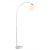 GLOBO 58227 NEWCASTLE stojaca lampa V1960mm 1xE27 mramor, matný nikel, biela