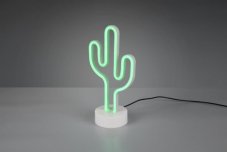 TRIO reality R55220101 CACTUS USB Dekoračné svietidlo 150mm LED 1X1W Biela