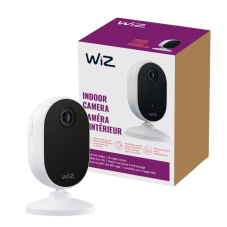 Philips Wiz 8720169072039 interiérová kamera 120° zorné pole, 1080P, 30 FPS, IR, biela+ adaptér