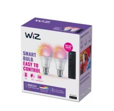 Philips Wiz Colors 8720169074972 LED žiarovka E27 A60 8,5W/806lm 2200-6500K+RGB 2-set + diaľkový ovládač
