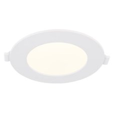 GLOBO 12383-6W TIBEY zápustné svietidlo D128mm LED 6W/500lm 4000K biela