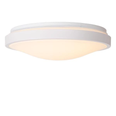 LUCIDE 79110/35/31 DASHER stropné svietidlo so senzorom D348mm LED 18W/1150lm 2700K IP44 biela, opálová