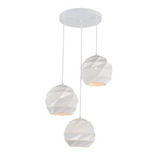 Italux PND-2424-3S-WH závěsné svítidlo Palermo D490mm 3x40W E27 bílá