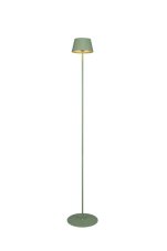 TRIO Reality R47706149 SUAREZ vonkajšia stojacia lampa SMD LED V1230mm 1,5W/200lm 3000K IP44 pistáciová, nabíjateľná batéria, USB-C port, ON/OFF