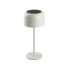 Immax 08497L CARO vonkajšia solárna stolová lampa LED 4W 150lm 2700K-3000K IP 44, biela, dotykové ovládanie, nočné podsvietenie, solárne, stmievateľné