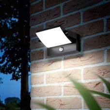 Ideal Lux 287713 SWIPE vonkajšie nástenné svietidlo so senzorom LED 21W 2300/1320lm 3000K antracitová