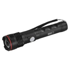 EMOS P3116 LED nabíjacie ručné svietidlo 600lm Li-Ion 18650 lebo 3× AAA USB C IP44 čierna